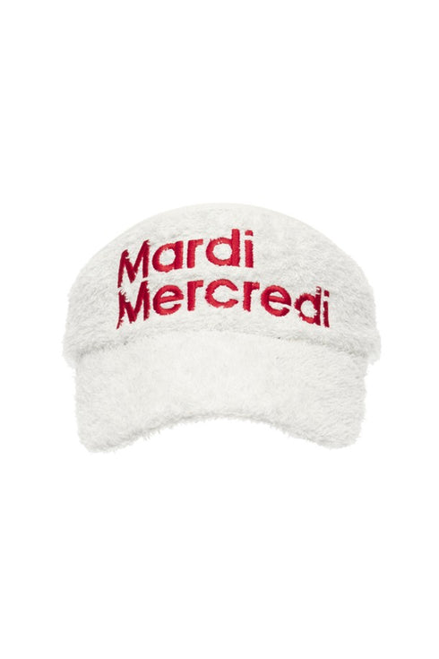 Mardi Mercredi Actif TERRY SUN VISOR_OATMEAL RED